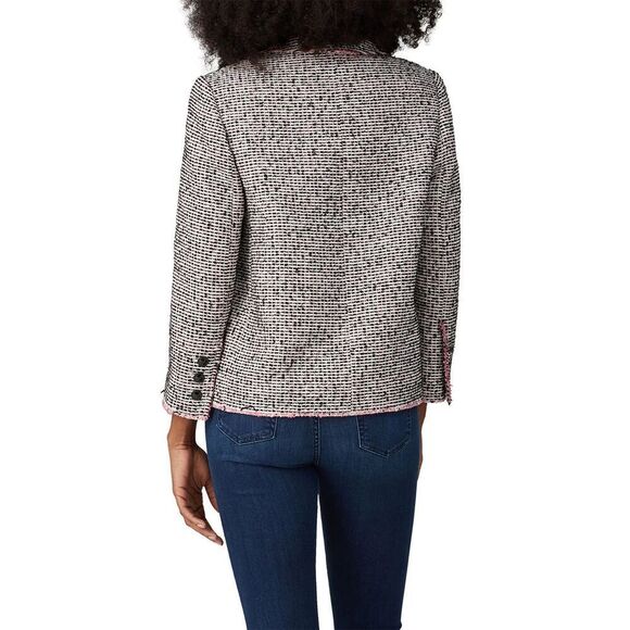 REBECCA TAYLOR Tweed Notch Lapel Blazer 🪷 - Picture 2 of 8